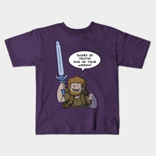 The Sword Of Truth! Kids T-Shirt